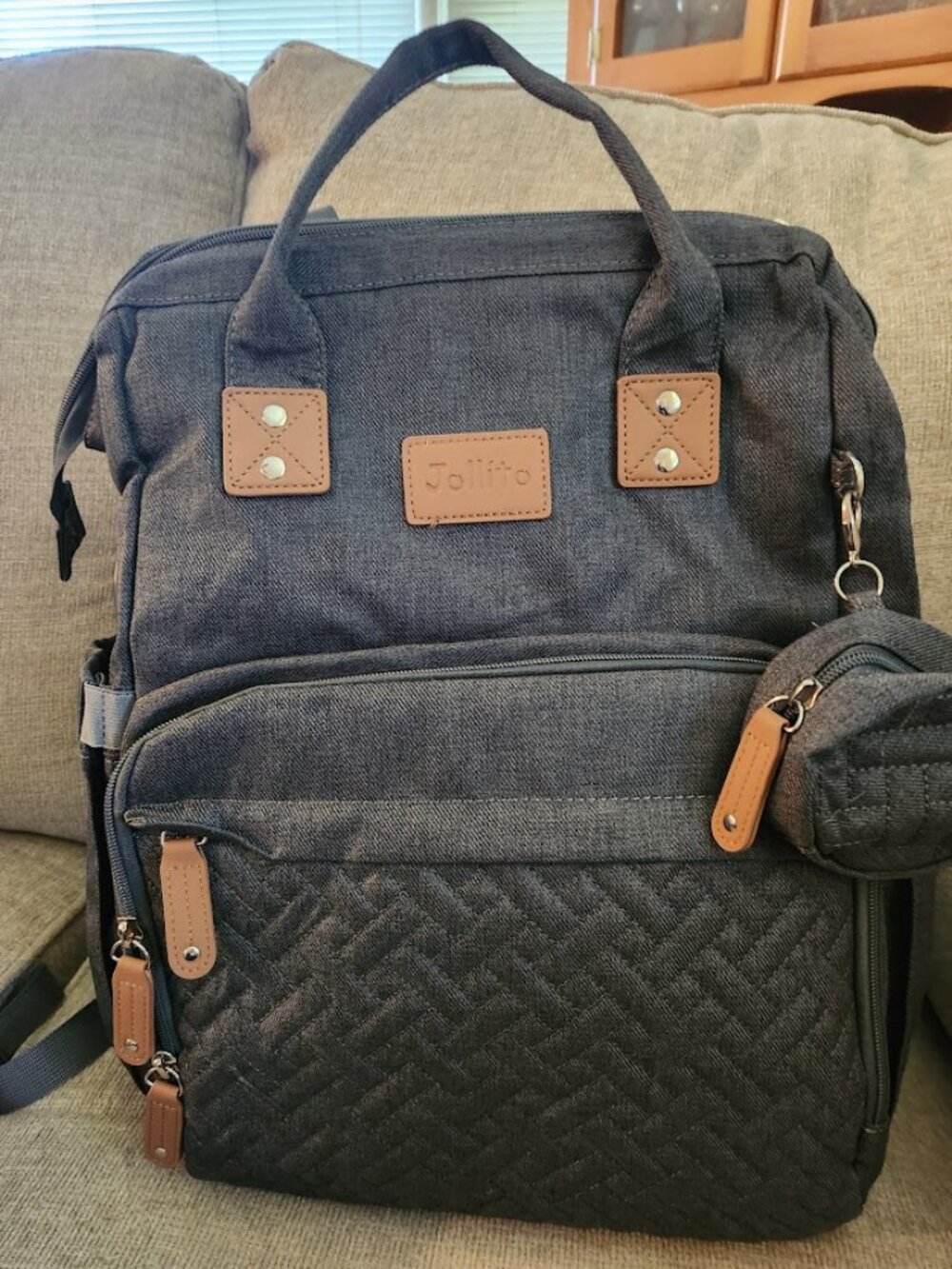 this could be use as backpack or diaper bag